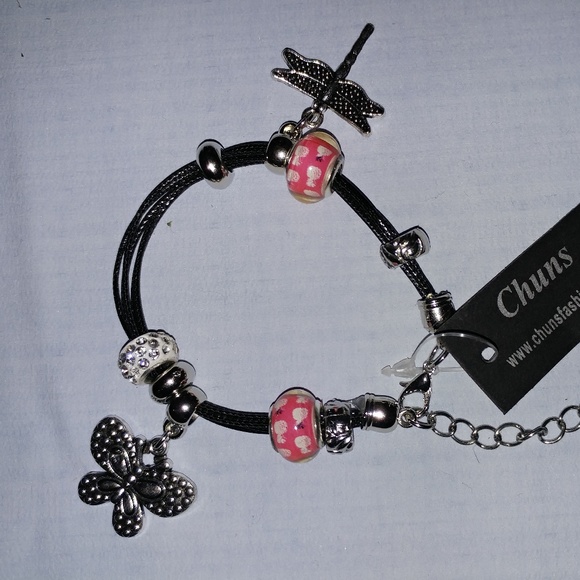 2 CHARM BRACELETS FOR $8 - Picture 1 of 6